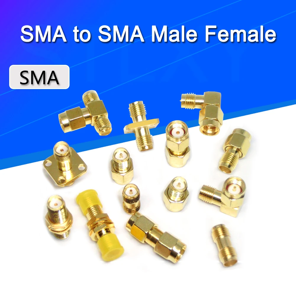 

SMA to SMA male female RP SMA to SMA male RPSMA Connector RF adapter SMA-J adapter SMA-K