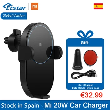 Global Version Xiaomi Mi 20W MAX Wireless Car Charger with Intelligent Infrared Sensor Fast Charging Car Phone Holder
Global Version Xiaomi Mi 20W MAX Wireless Car Charger with Intelligent Infrared Sensor Fast Charging Car Phone Holder