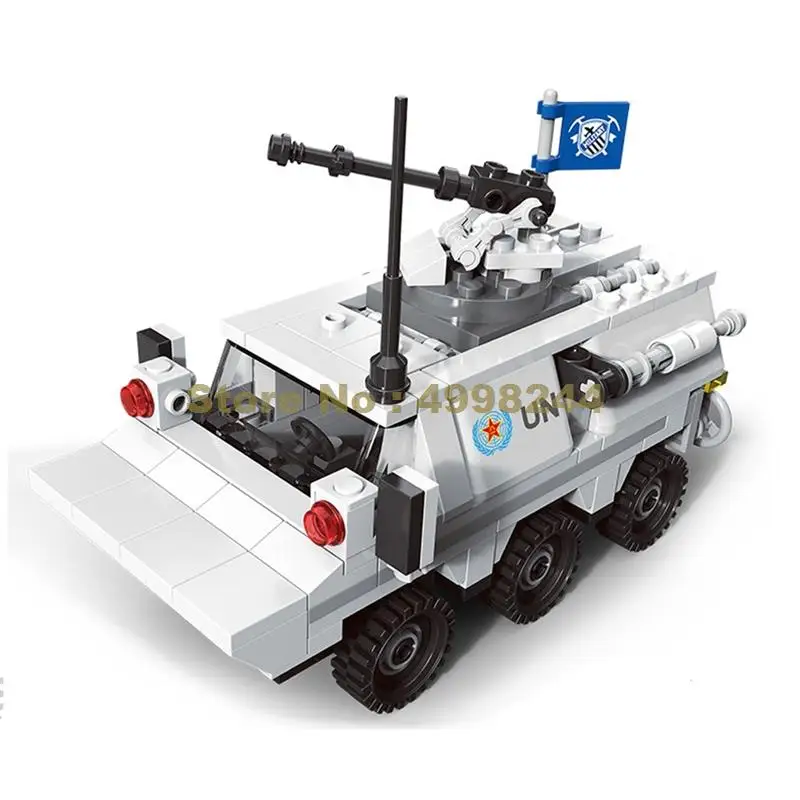 23066 266pcs world war 2 ww2 un armoured vehicle soldier military swat army building blocks Bricks Toy
23066 266pcs world war 2 ww2 un armoured vehicle soldier military swat army building blocks Bricks Toy
