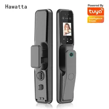 Hawatta Tuya wifi Face Recognition Cerradura inteligente Smart Electronic password Deadbolt fingerprint lock app remote lock
Hawatta Tuya wifi Face Recognition Cerradura inteligente Smart Electronic password Deadbolt fingerprint lock app remote lock