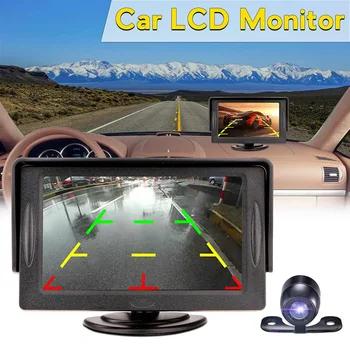 4.3" Car Rearview Mirror Monitor Auto Parking System + LED Night Vision Backup Reverse Camera LCD Car Rear View Camera
4.3" Car Rearview Mirror Monitor Auto Parking System + LED Night Vision Backup Reverse Camera LCD Car Rear View Camera