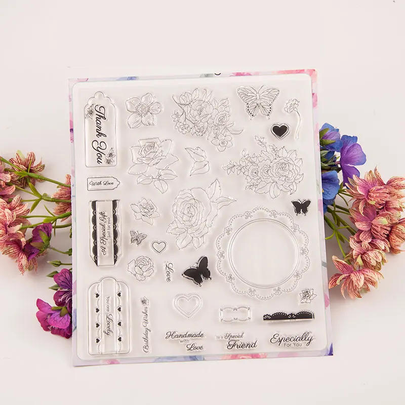 FLOWER Transparent Clear Silicone Stamps for DIY Scrapbooking/Card Making/Kids Christmas Fun Decoration Supplies A2077
FLOWER Transparent Clear Silicone Stamps for DIY Scrapbooking/Card Making/Kids Christmas Fun Decoration Supplies A2077