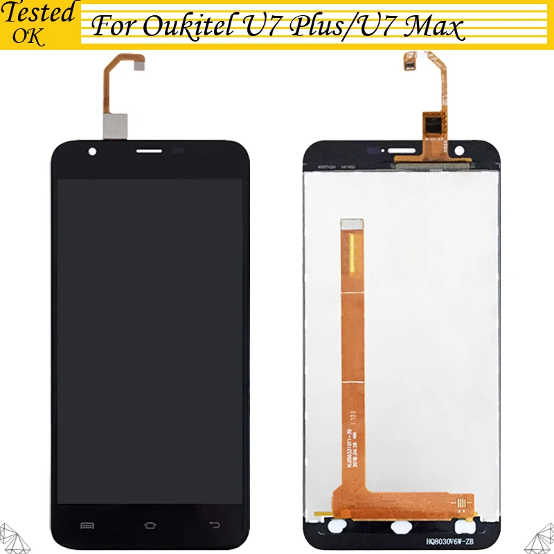 For Oukitel U7 Plus LCD Display+Touch Screen Digitizer Assembly Android 7.0 For Oukitel U7 Max LCD Glass Panel Sensor Lens
For Oukitel U7 Plus LCD Display+Touch Screen Digitizer Assembly Android 7.0 For Oukitel U7 Max LCD Glass Panel Sensor Lens