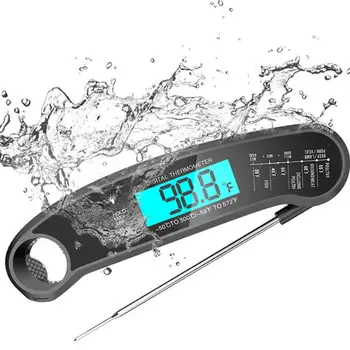 Multifunction Waterproof Digital Instant Read Meat Thermometer G-Sensor Ultra Fast Thermometer with Backlight & Calibration
Multifunction Waterproof Digital Instant Read Meat Thermometer G-Sensor Ultra Fast Thermometer with Backlight & Calibration