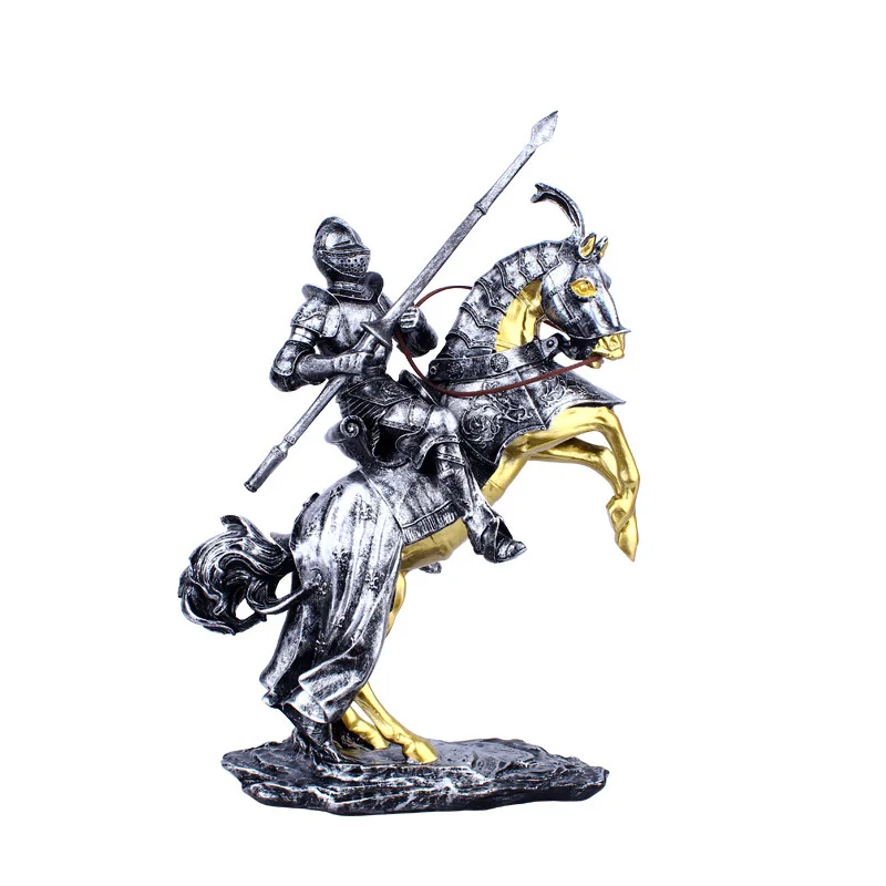 Resin Crafts Home Decorations Living Room Office Tv Cabinet Wine Cabinet Display Retro Riding Samurai Home Decoration Ornaments
Resin Crafts Home Decorations Living Room Office Tv Cabinet Wine Cabinet Display Retro Riding Samurai Home Decoration Ornaments