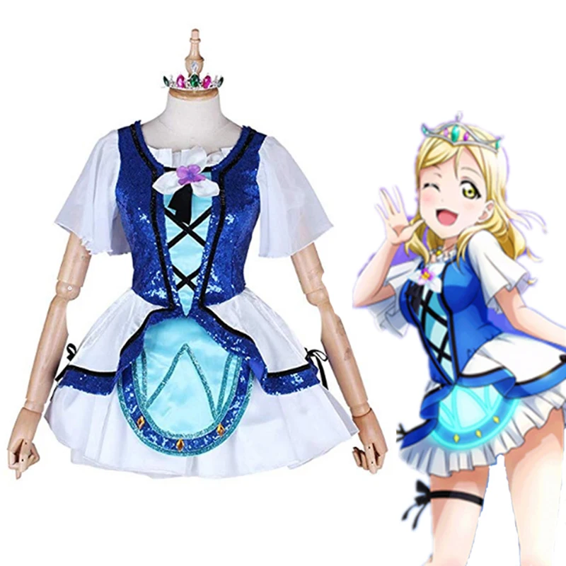 Anime Love Live Sunshine Cosplay Costumes Mari Ohara Cosplay Costume Dresses Halloween Carnival Party Game Women Costume
Anime Love Live Sunshine Cosplay Costumes Mari Ohara Cosplay Costume Dresses Halloween Carnival Party Game Women Costume