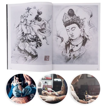 56 Pages Exquisite Pattern Tattoo Book Body Tattoo Practice Template Book Accessory Microblading Makeup Tattoo Book Supplies
56 Pages Exquisite Pattern Tattoo Book Body Tattoo Practice Template Book Accessory Microblading Makeup Tattoo Book Supplies