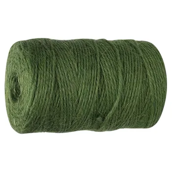 60M Green Jute Garden Rope String Cord Twine Horticultural Twine String Linen Thread Wedding Home Woven Decorative DIY Craft
60M Green Jute Garden Rope String Cord Twine Horticultural Twine String Linen Thread Wedding Home Woven Decorative DIY Craft