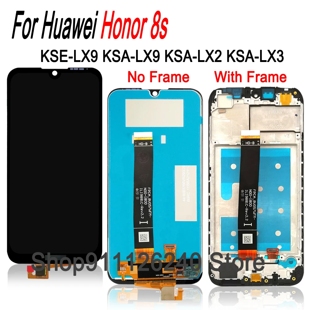 ЖК-дисплей Honer 8s 5 71 дюйма сенсорный экран для Huawei Honor KSE-LX9 LX2 сенсорное Стекло в