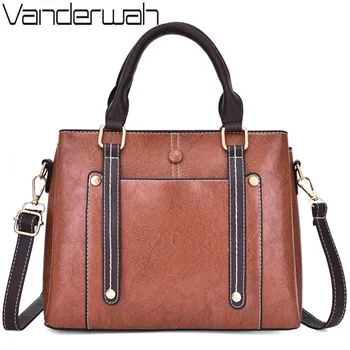 Luxury Handbag Women Bags Brand Designer Shoulder Bags Vingtage Leather Messenger Bag Simple Crossbody Bags For Women 2019 Totes
Luxury Handbag Women Bags Brand Designer Shoulder Bags Vingtage Leather Messenger Bag Simple Crossbody Bags For Women 2019 Totes