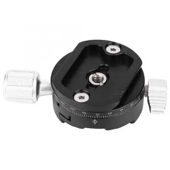 Tripod Ball Head QJ-07 Aluminum Alloy 360 Degree Rotatable Panoramic Tripod Head with Scale Level 1/4 3/8 Inch Screw Adapter
Tripod Ball Head QJ-07 Aluminum Alloy 360 Degree Rotatable Panoramic Tripod Head with Scale Level 1/4 3/8 Inch Screw Adapter