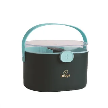 Plastic First Aid Kit Fashion Medical Box Storage Bins Large Multi-layer Medicine Container Home Storage organizer for Medical
Plastic First Aid Kit Fashion Medical Box Storage Bins Large Multi-layer Medicine Container Home Storage organizer for Medical