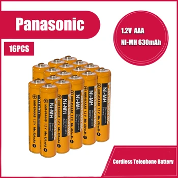 16PCS AAA PANASONIC 1.2V 630mAh Rechargeable NiHM Battery Charging times or 1200 times
16PCS AAA PANASONIC 1.2V 630mAh Rechargeable NiHM Battery Charging times or 1200 times