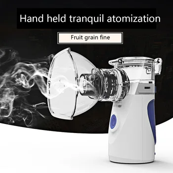 Mini Handheld Atomizer Inhale Type Nebuliser Portable Respirator Humidifier for Adults Kids
Mini Handheld Atomizer Inhale Type Nebuliser Portable Respirator Humidifier for Adults Kids