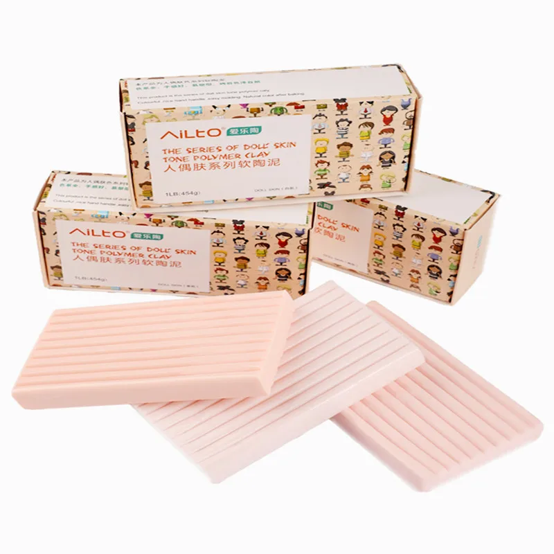 454g Doll skin series soft clay mud body shaping mud handmade non-toxic environmental protection soft clay DIY material
454g Doll skin series soft clay mud body shaping mud handmade non-toxic environmental protection soft clay DIY material