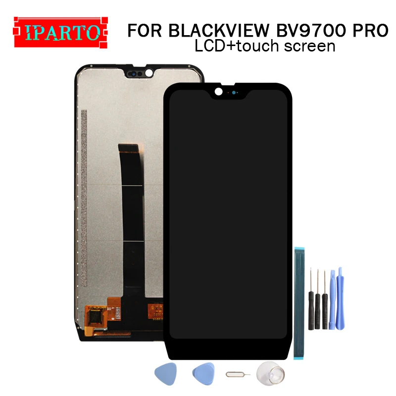 5.84inch BLACKVIEW BV9700 PRO LCD Display+Touch Screen Digitizer Assembly 100% Original LCD+Touch Digitizer for BV9700 PRO+Tools
5.84inch BLACKVIEW BV9700 PRO LCD Display+Touch Screen Digitizer Assembly 100% Original LCD+Touch Digitizer for BV9700 PRO+Tools