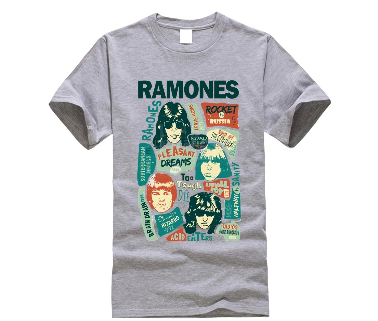 GLDAN Brand Ramones Band T-Shirt Summer Men's Short Sleeve Fashion T-Shirt T shirt
GLDAN Brand Ramones Band T-Shirt Summer Men's Short Sleeve Fashion T-Shirt T shirt