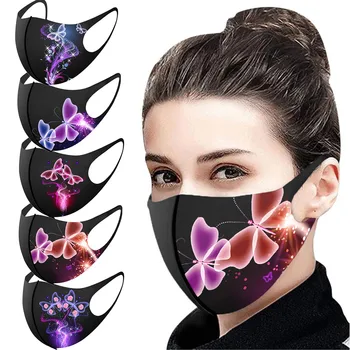 5pcs Adult Butterfly Face Mask Print Mouth Bandanas For Protection Washable Earloop Fabric Facial Маска Print Cotton Mask#YL5
5pcs Adult Butterfly Face Mask Print Mouth Bandanas For Protection Washable Earloop Fabric Facial Маска Print Cotton Mask#YL5