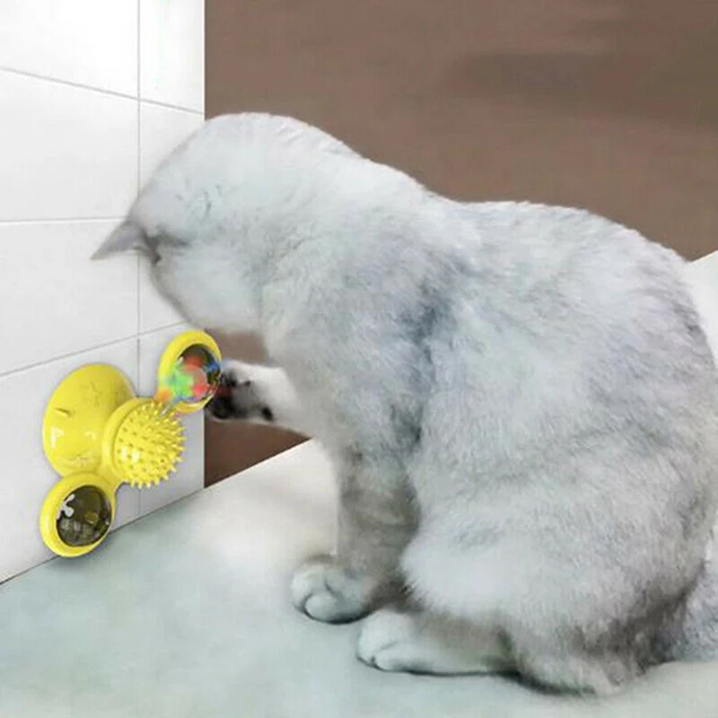 Cat Scratching Tickle Pet ball Windmill Pet Toys For Catnip Toothbrush Toy Cats Turntable Teasing Interactive Toys
Cat Scratching Tickle Pet ball Windmill Pet Toys For Catnip Toothbrush Toy Cats Turntable Teasing Interactive Toys
