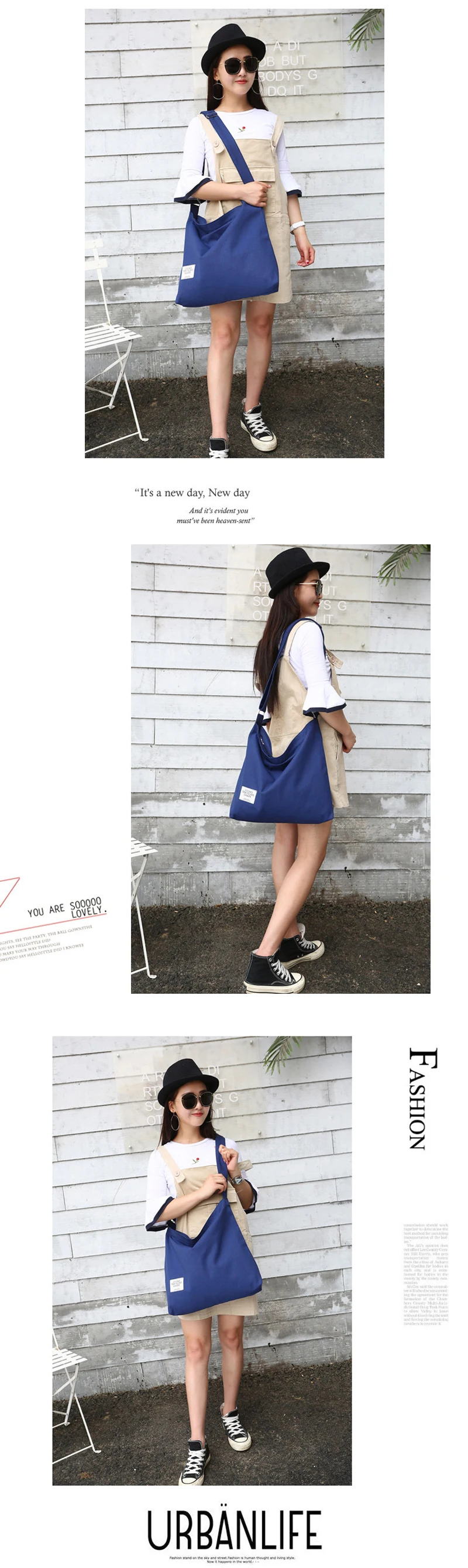 MARKROYAL Shoulder Bag Ladies Messenger Bag Large Capacity Canvas Shopping Bags All-match Simple Student Handbag Dropshipping MARKROYAL Shoulder Bag Ladies Messenger Bag Large Capacity Canvas Shopping Bags All-match Simple Student Handbag Dropshipping