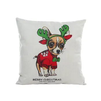 2017 New Arrival Lovely Christmas Dog Series Cushion Comfortable Seat Pillowcase 4 Patterns Pillow Cover Home Texile
2017 New Arrival Lovely Christmas Dog Series Cushion Comfortable Seat Pillowcase 4 Patterns Pillow Cover Home Texile