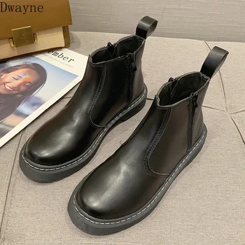 2019 autumn new Chelsea booties women Fashion simple solid color retro style comfortable casual Martin boots
2019 autumn new Chelsea booties women Fashion simple solid color retro style comfortable casual Martin boots