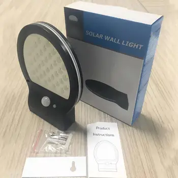 66 LED Wireless Solar Street Light Outdoor Wall Lamp Motion Sensor Security Night Lighting for Courtyard Garden Stair Aisle
66 LED Wireless Solar Street Light Outdoor Wall Lamp Motion Sensor Security Night Lighting for Courtyard Garden Stair Aisle