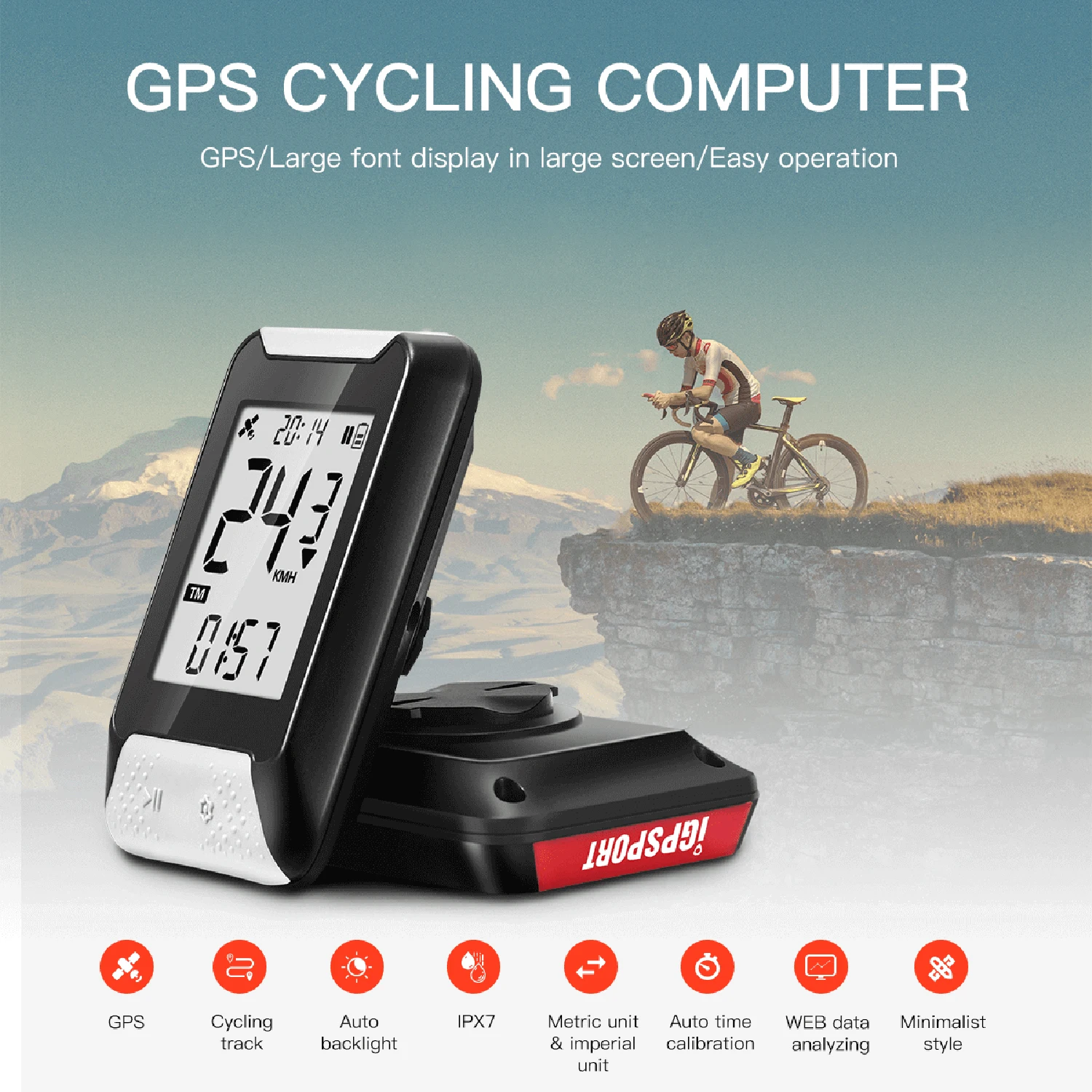 Bicycle Speedometer Bike Computer Waterproof Wireless And Wired GPS MTB Cycling Odometer Stopwatch Digital Rate LED Speedometer
Bicycle Speedometer Bike Computer Waterproof Wireless And Wired GPS MTB Cycling Odometer Stopwatch Digital Rate LED Speedometer