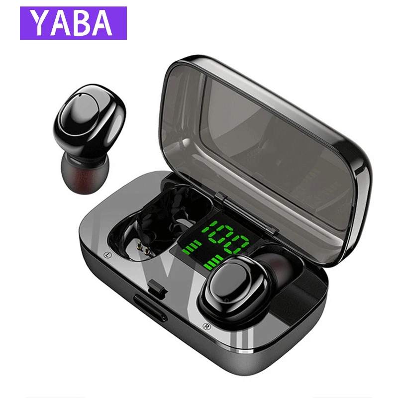 YABA Touch Binaural Bluetooth Earphone Ipx6 Digital Display Screen Bluetooth Headset Stereo Wireless Gaming Headset with Mic
YABA Touch Binaural Bluetooth Earphone Ipx6 Digital Display Screen Bluetooth Headset Stereo Wireless Gaming Headset with Mic