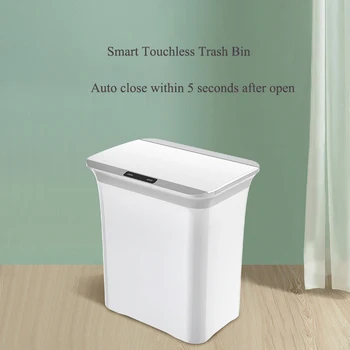 New Automatic Touchless Intelligent induction Motion Sensor Kitchen Trash Can Wide Opening Sensor Eco-friendly Waste Garbage Bin
New Automatic Touchless Intelligent induction Motion Sensor Kitchen Trash Can Wide Opening Sensor Eco-friendly Waste Garbage Bin