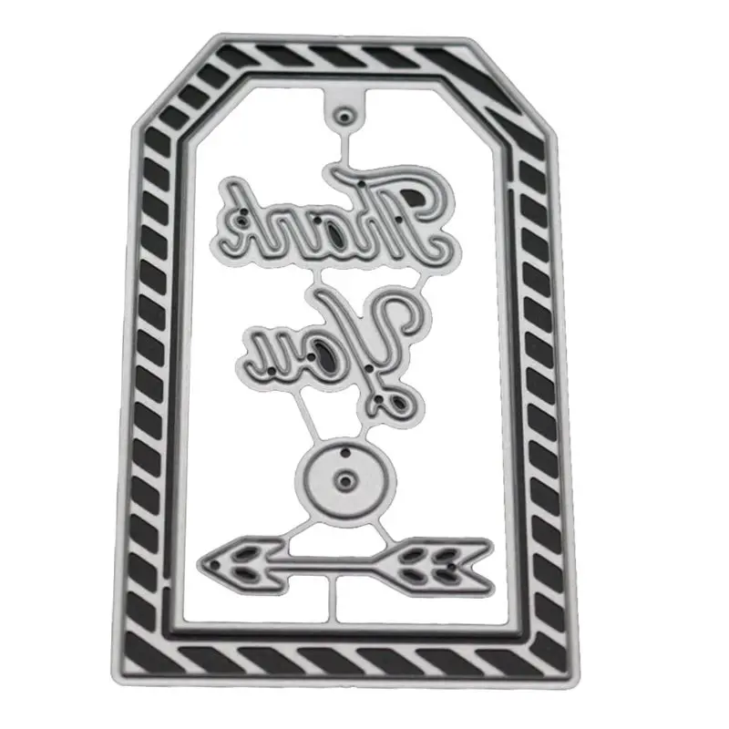 Carbon Steel Thank You Label Making Cutting Die Embossing Stencil Template Mold DIY Paper Art Handcraft Scrapbook Bookmark Card
Carbon Steel Thank You Label Making Cutting Die Embossing Stencil Template Mold DIY Paper Art Handcraft Scrapbook Bookmark Card