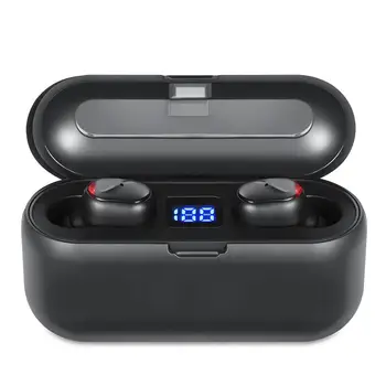 TWS Bluetooth Headset 5.0 Wireless Dual In-Ear Digital Display Stereo Sports Waterproof Headphones
TWS Bluetooth Headset 5.0 Wireless Dual In-Ear Digital Display Stereo Sports Waterproof Headphones