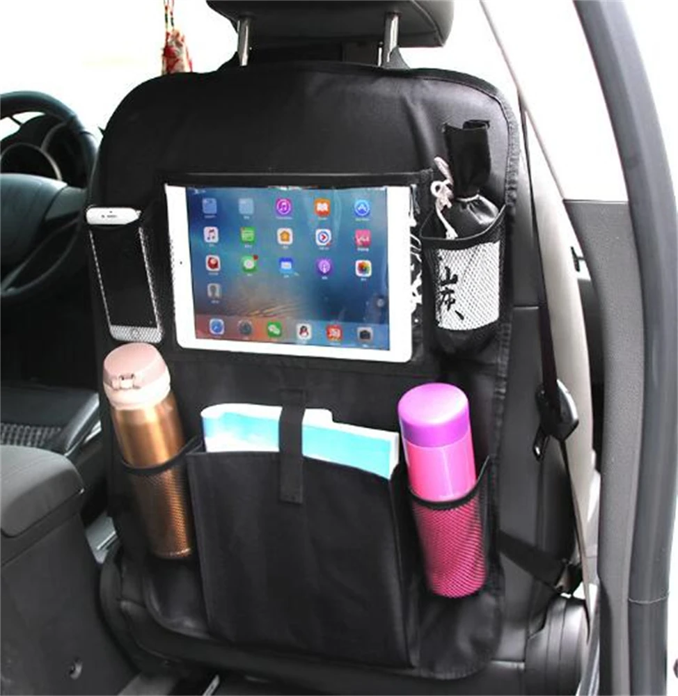 

Car Seat Back Multi-Pocket Organiser Storage Bag Holder Hanging for iPad Tablet Trash Box