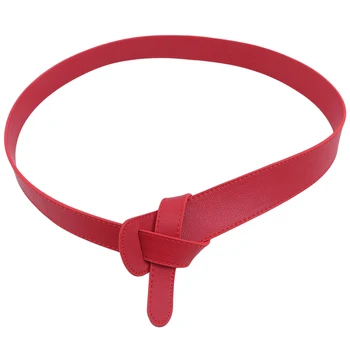 Red Bow Design Thin PU Leather Jeans Girdles Loop Strap Belts Bownot Dress Coat Accessories Luxury Female Belt For Women
Red Bow Design Thin PU Leather Jeans Girdles Loop Strap Belts Bownot Dress Coat Accessories Luxury Female Belt For Women