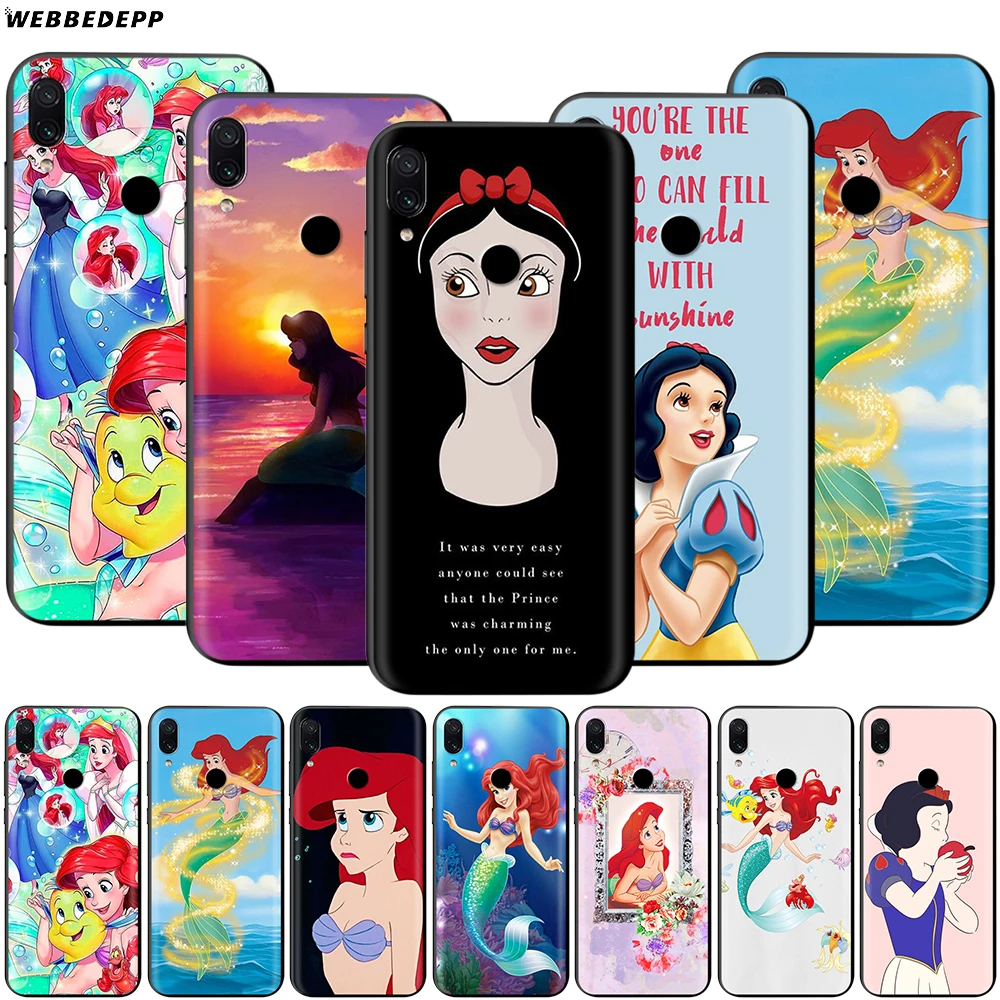 Webbedepp Princess Ariel Little Mermaid Snow Case for Xiaomi Redmi Note 8 MI 3 6 8 9 A1 A2 A3 5X 6X 9T CC9 Lite SE Pro Max F1
Webbedepp Princess Ariel Little Mermaid Snow Case for Xiaomi Redmi Note 8 MI 3 6 8 9 A1 A2 A3 5X 6X 9T CC9 Lite SE Pro Max F1