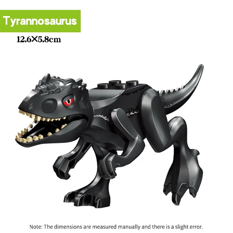 Legoing Парк Юрского периода Динозавр животных строительные блоки фигурки