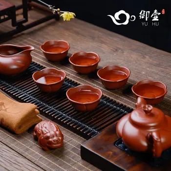 yixing masters are recommended semi-manual teapot undressed ore dahongpao mei xiang a complete set of kung fu tea set
yixing masters are recommended semi-manual teapot undressed ore dahongpao mei xiang a complete set of kung fu tea set