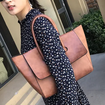 2019 New Fashion Women's Bag Large Bag Large-capacity Hand-held Women's Bag Single Shoulder Slant Bag
2019 New Fashion Women's Bag Large Bag Large-capacity Hand-held Women's Bag Single Shoulder Slant Bag