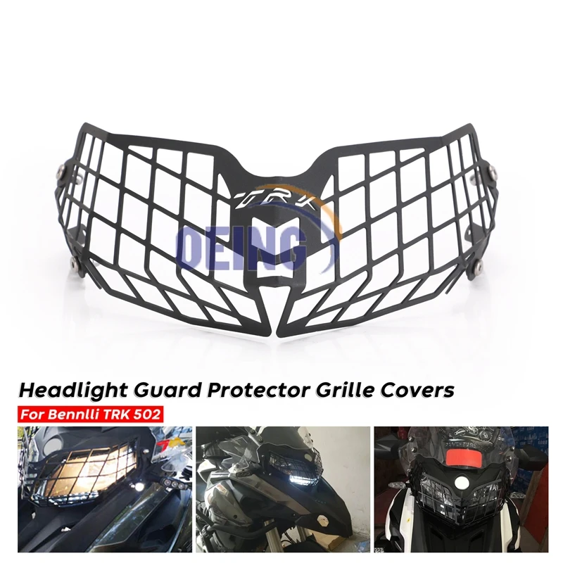 For Benelli TRK502 TRK 502 Motorcycle Headlight Guards Prtector Stainless Steel Headlamp Protection Cover Grill w/ Mounting Kit
For Benelli TRK502 TRK 502 Motorcycle Headlight Guards Prtector Stainless Steel Headlamp Protection Cover Grill w/ Mounting Kit
