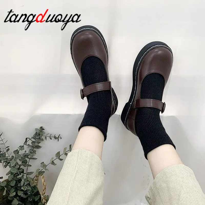 lolita shoes Japanese School Students Uniform Shoes Uwabaki JK Round Toe Buckle Trap Women Girls Lolita Cosplay shoes women 2019
lolita shoes Japanese School Students Uniform Shoes Uwabaki JK Round Toe Buckle Trap Women Girls Lolita Cosplay shoes women 2019