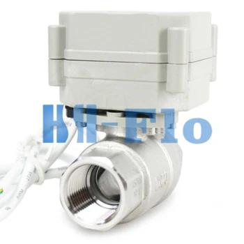 DC9-24V 1/2'' Proportional Control Valve 2 Way SS304 DN15 Water Modulating Control Ball Valve 0-5V/0-10V/4-20mA
DC9-24V 1/2'' Proportional Control Valve 2 Way SS304 DN15 Water Modulating Control Ball Valve 0-5V/0-10V/4-20mA