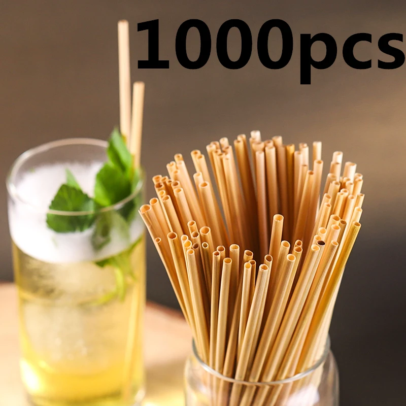 1000pcs 20cm Natural Wheat Straw Reusable Drinking Straws 100% Natural Biodegradable Straws Environmentally Friendly Bar Tool
1000pcs 20cm Natural Wheat Straw Reusable Drinking Straws 100% Natural Biodegradable Straws Environmentally Friendly Bar Tool