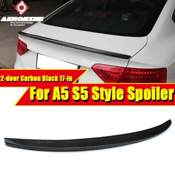 For Audi A5 Coupe Carbon Fiber Rear Trunk Spoiler Wing High Kick S5 Style 2-Doors Wings Spoiler car styling Decorations 2017-in
For Audi A5 Coupe Carbon Fiber Rear Trunk Spoiler Wing High Kick S5 Style 2-Doors Wings Spoiler car styling Decorations 2017-in