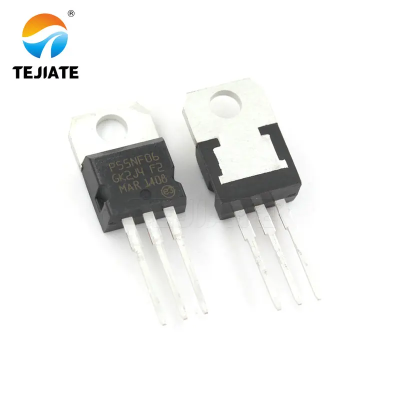 10 шт. STP55NF06 P55NF06 посылка транзистор FET n-канальный | Электронные компоненты и