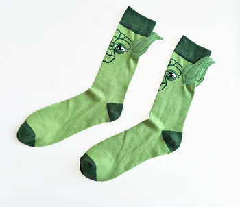 New Arrival Man Socks Star Wars Character Cotton Socks Yoda Grandmaster Seam Male Socks Funny Ears 3D Cartoon Socks Meias Hemp
New Arrival Man Socks Star Wars Character Cotton Socks Yoda Grandmaster Seam Male Socks Funny Ears 3D Cartoon Socks Meias Hemp