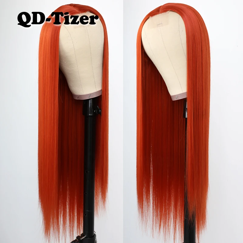 QD-Tizer Red Green Straight Hair Wigs Synthetic Hair Wigs Adjustable Natural Hair Line High Temperature Fiber For Women
QD-Tizer Red Green Straight Hair Wigs Synthetic Hair Wigs Adjustable Natural Hair Line High Temperature Fiber For Women