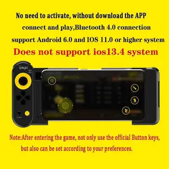 Gamepad Controller For PUBG Game Bluetooth 4.0 Wireless Handheld Game Gamepad For Ipad Tablet PC Mobile Phone Games Accessories
Gamepad Controller For PUBG Game Bluetooth 4.0 Wireless Handheld Game Gamepad For Ipad Tablet PC Mobile Phone Games Accessories
