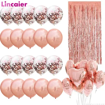 Rose Gold Number Foil Balloon Party Decorations Wedding Happy Birthday Party Kids Baby Shower Boy Girl Decor First 1st Supplies
Rose Gold Number Foil Balloon Party Decorations Wedding Happy Birthday Party Kids Baby Shower Boy Girl Decor First 1st Supplies