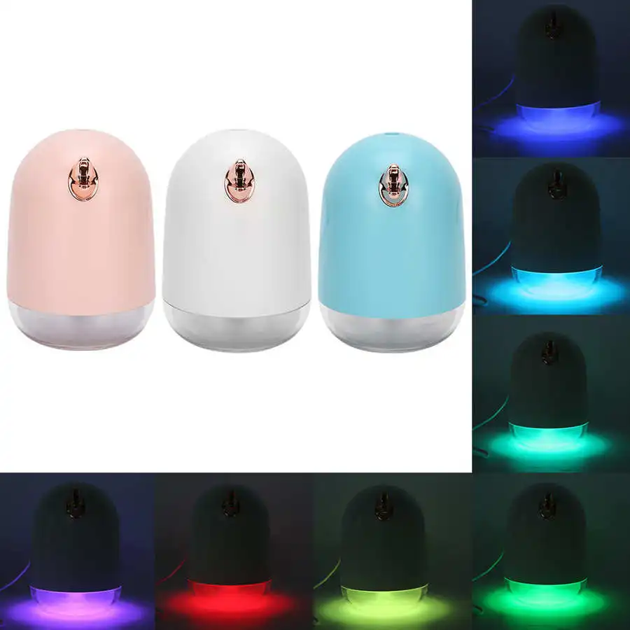 330ml Cute Desktop Humidifier USB Humidifier Aroma Diffuser with Ambient Night Light for Home Office Car Use
330ml Cute Desktop Humidifier USB Humidifier Aroma Diffuser with Ambient Night Light for Home Office Car Use