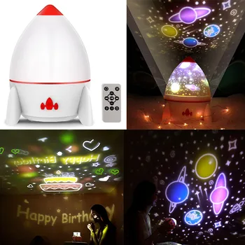 Rocket LED Projector Light Starry Sky USB Bluetooth Music Player Night Lamps with Remote Control 4 Color Romantic Laser Lamp
Rocket LED Projector Light Starry Sky USB Bluetooth Music Player Night Lamps with Remote Control 4 Color Romantic Laser Lamp
